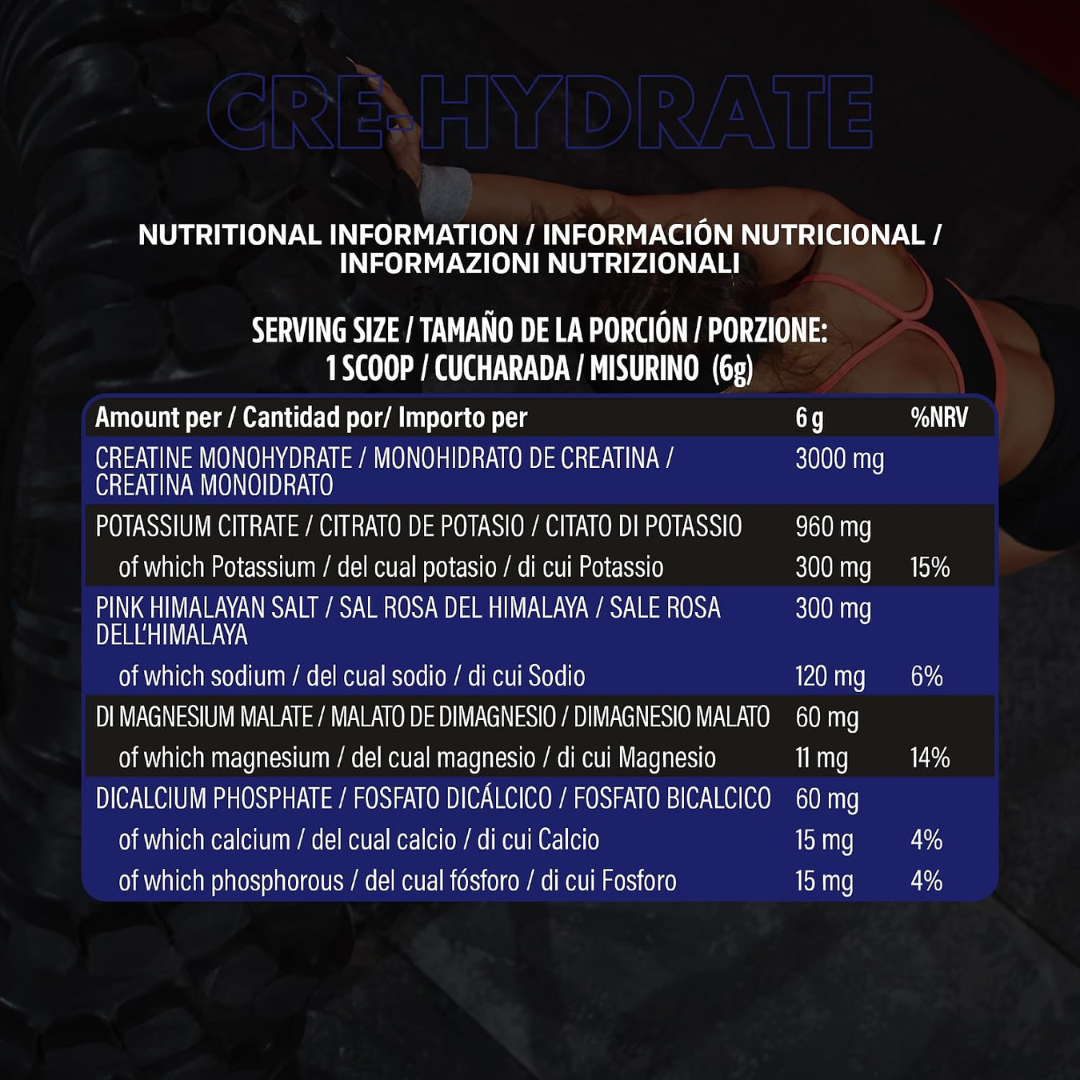 NXT Nutrition CRE Hydrate 360g Fruits of the Forest