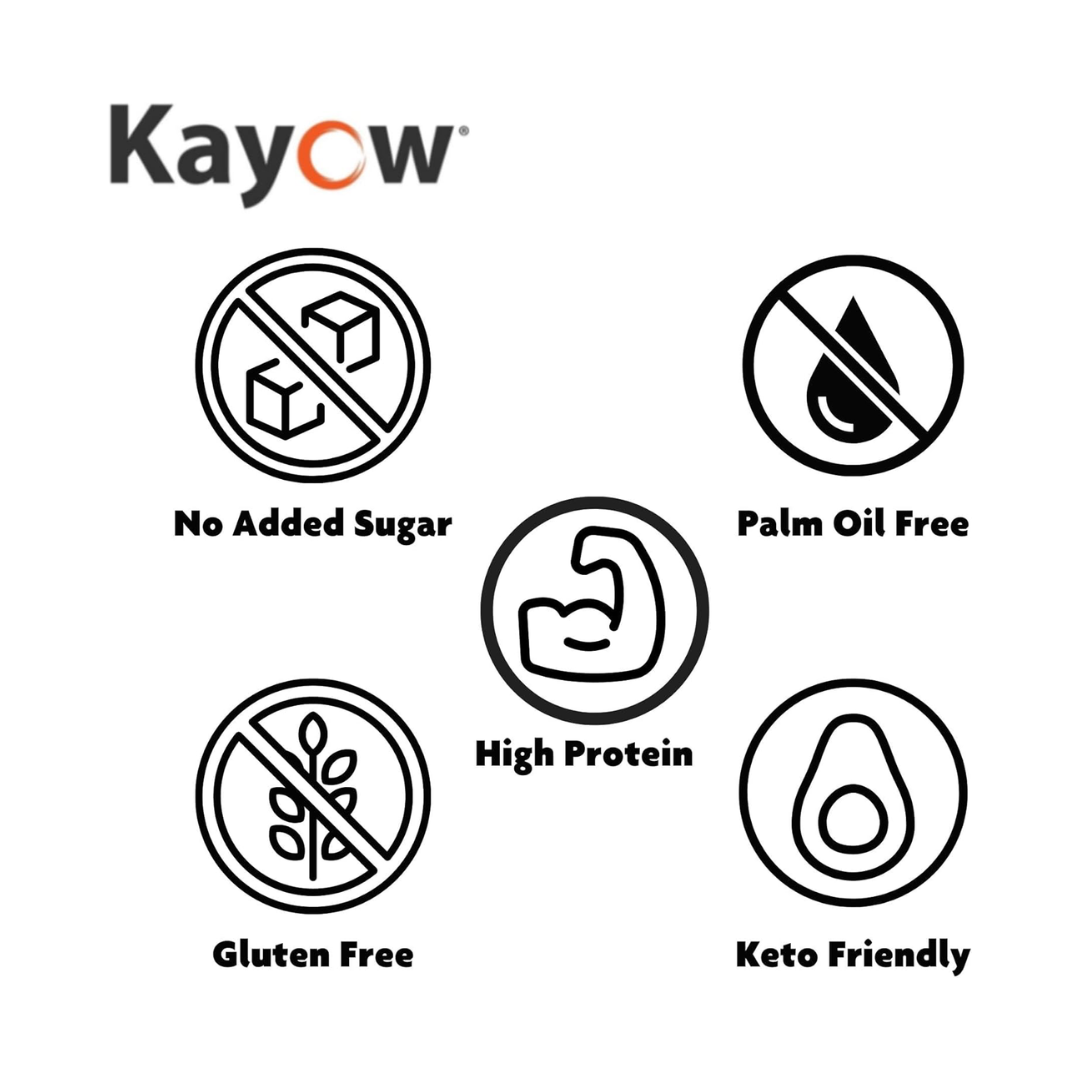 Kayow Nutrition Peanut Butter Cups 12x44g Milk Chocolate Cinnamon