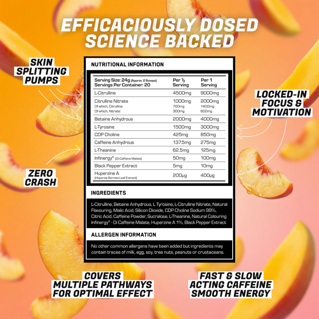 The Formula NEUPHORIC Pre Workout 480g Juicy Melon