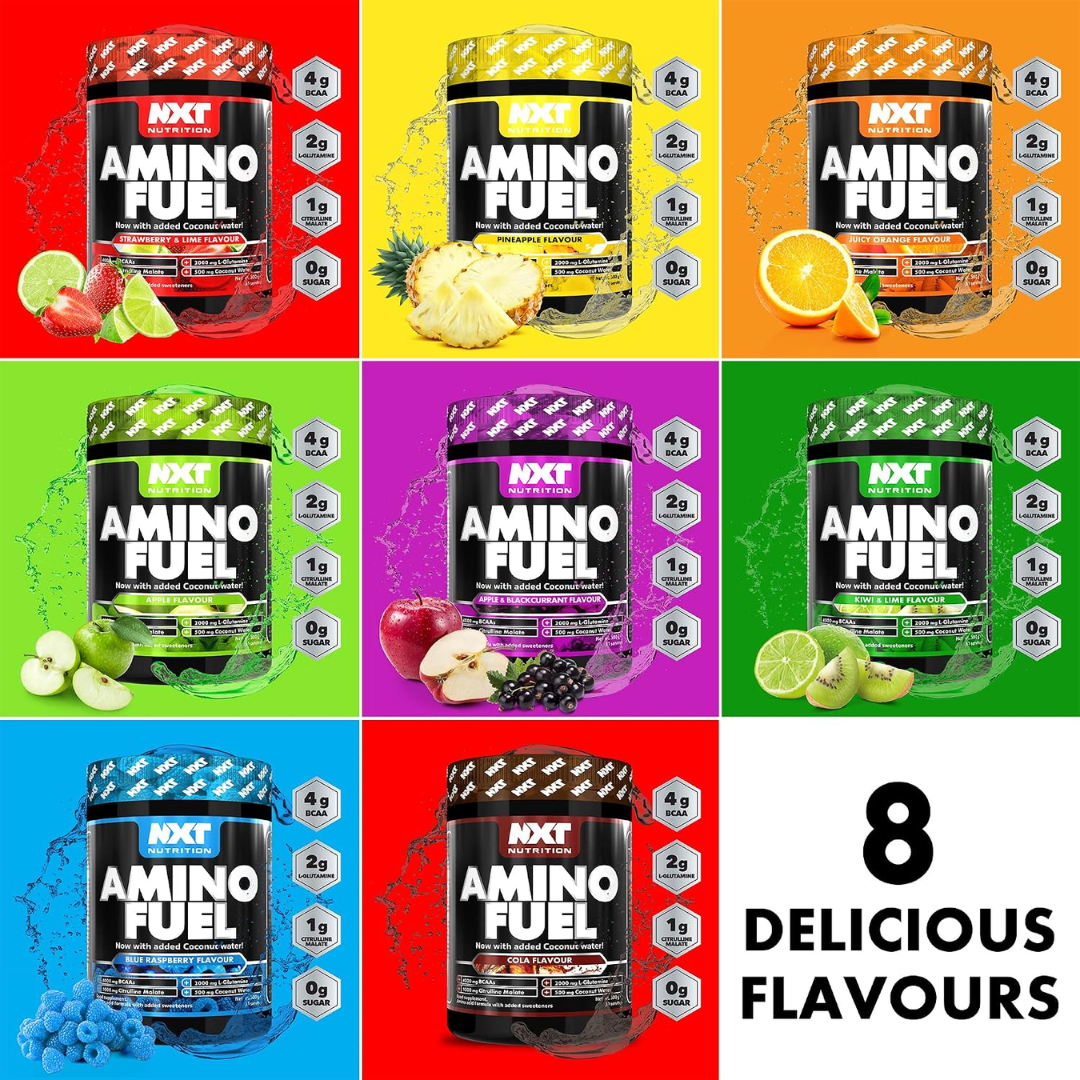 NXT Nutrition Amino Fuel 300g Blue Raspberry
