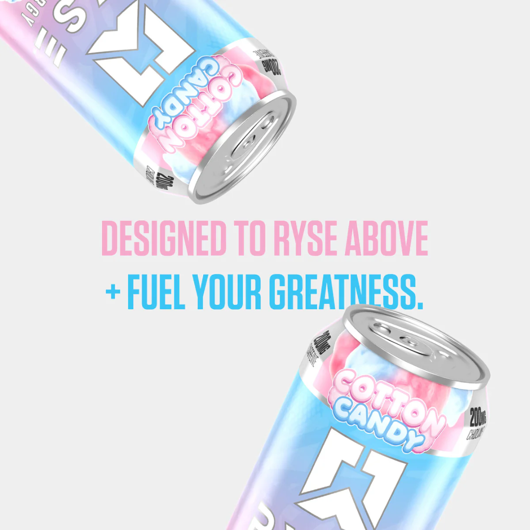 RYSE Fuel Energy 12x473ml Cotton Candy