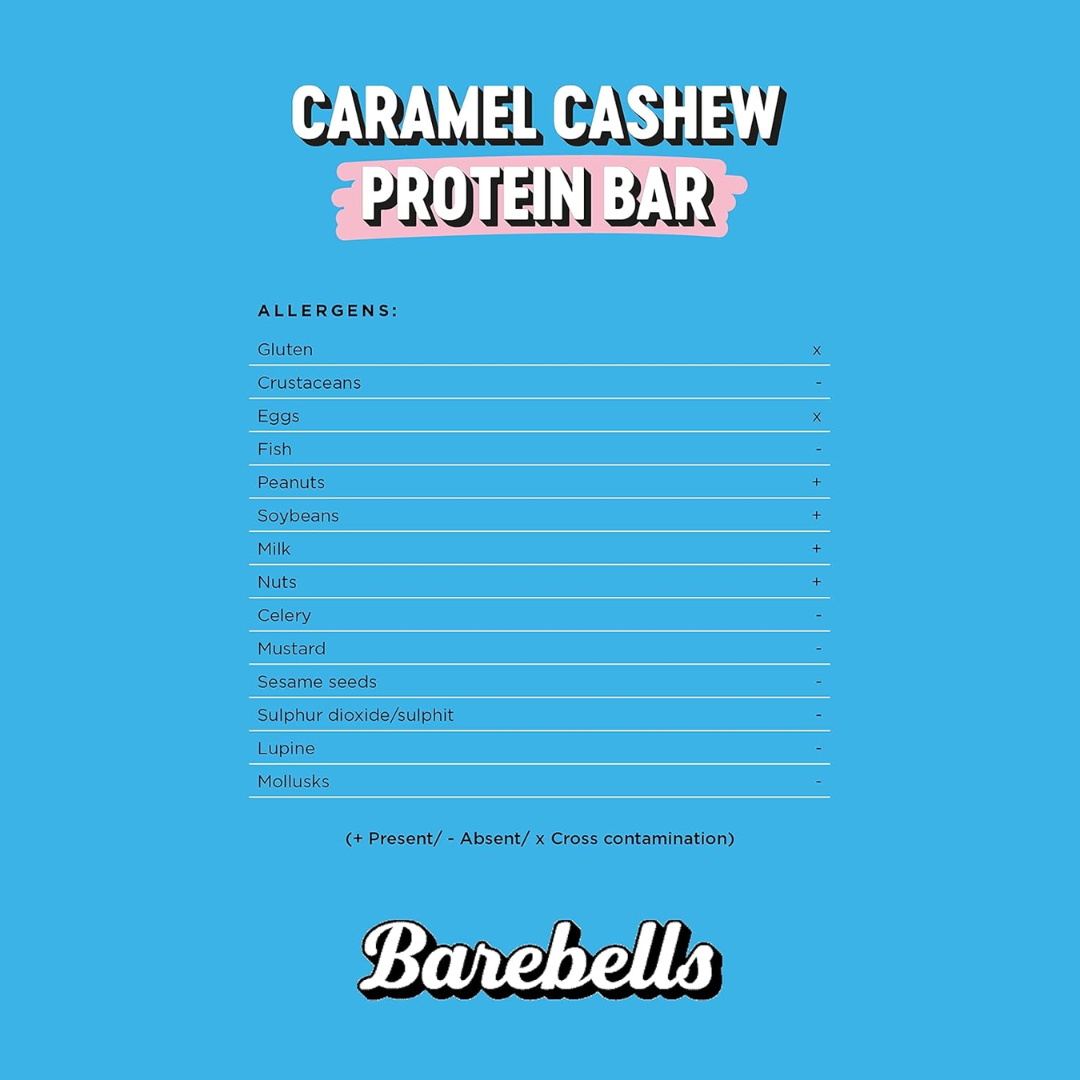Barebells Protein Bar 55g Caramel Cashew