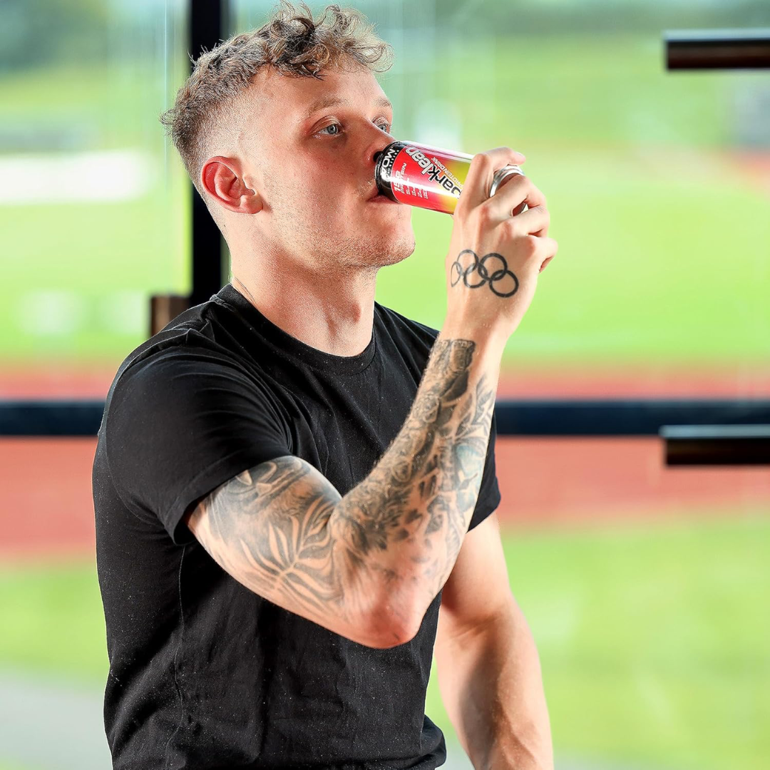 VOW Nutrition Sparklean Protein Drink 12x330ml Strawberry & Lime