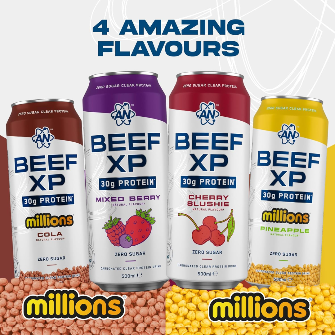 Applied Nutrition Beef XP 12x500ml Mixed Berry