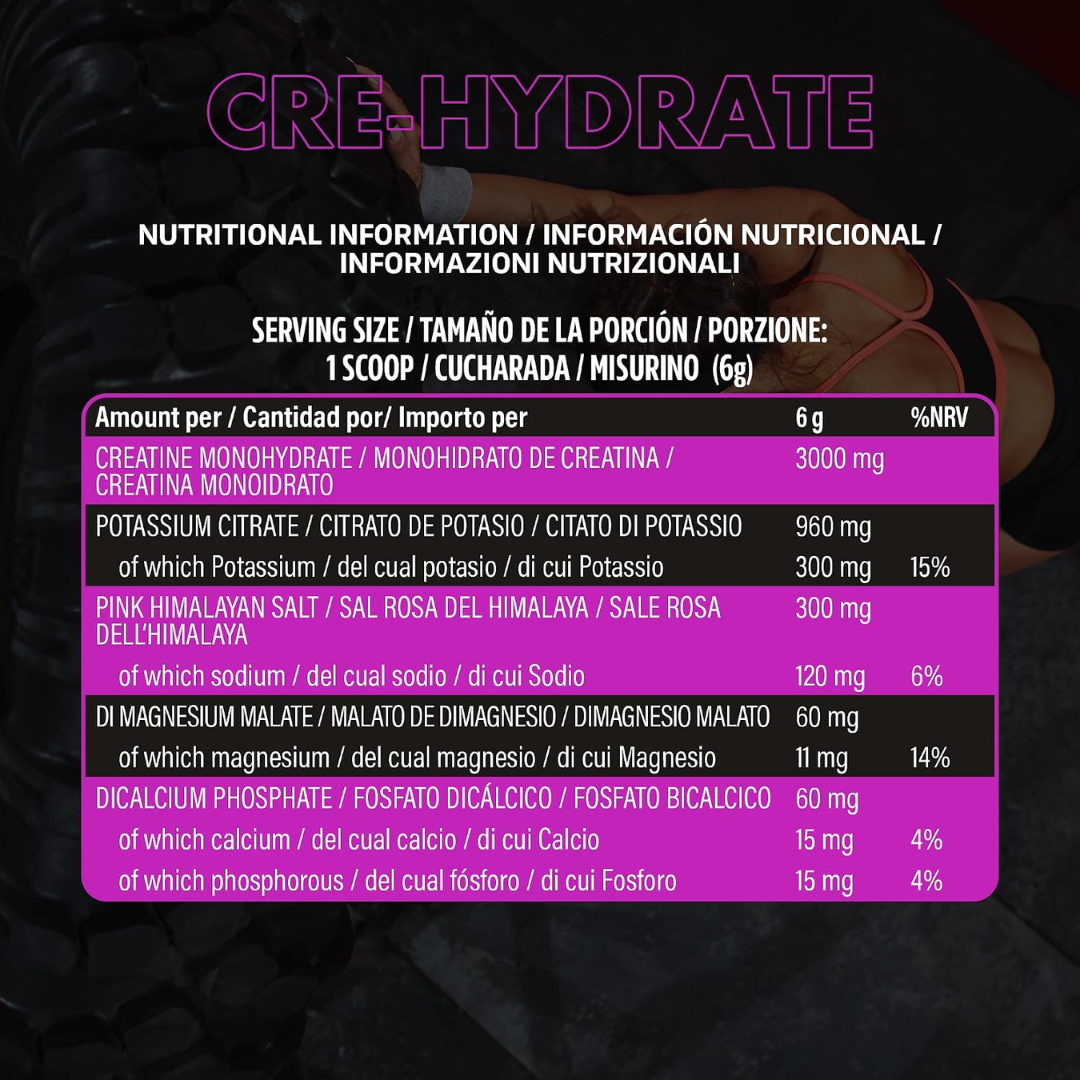 NXT Nutrition CRE Hydrate 180g Apple & Blackcurrant