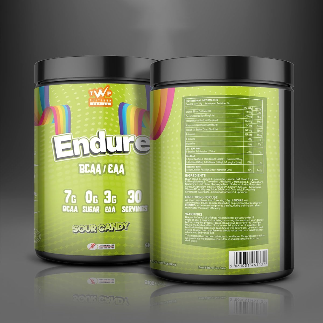 TWP Endure 510g Sour Candies