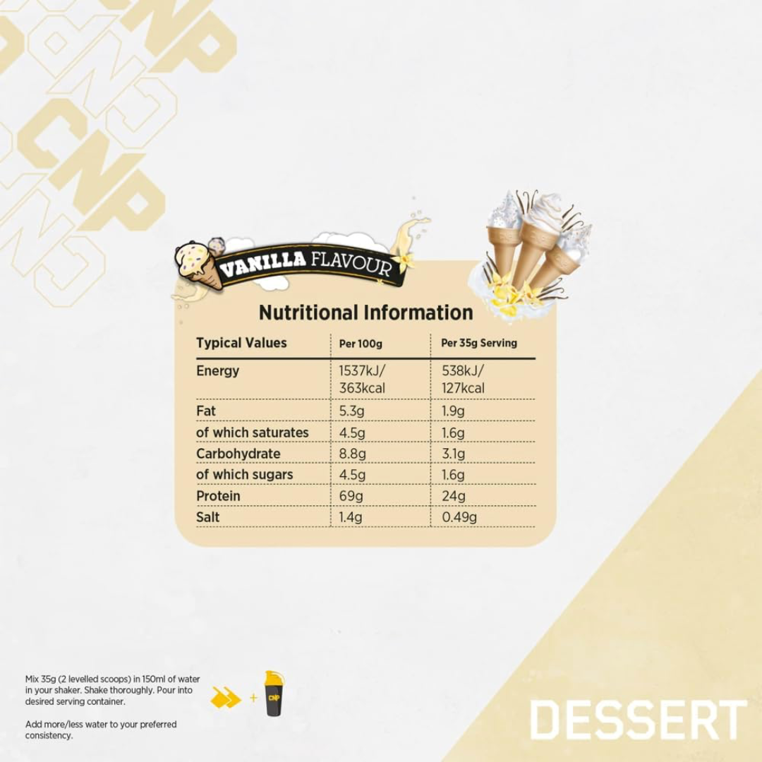 CNP Dessert 350g Vanilla