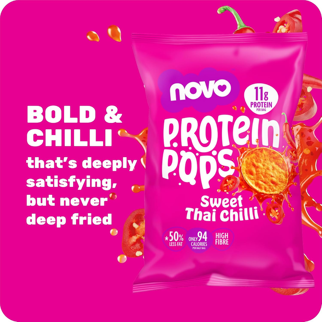 Novo Nutrition Novo Protein Pops 6x45g Sweet Chilli