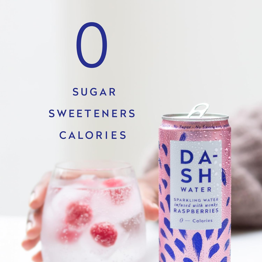 DASH Water 12x330ml Raspberry
