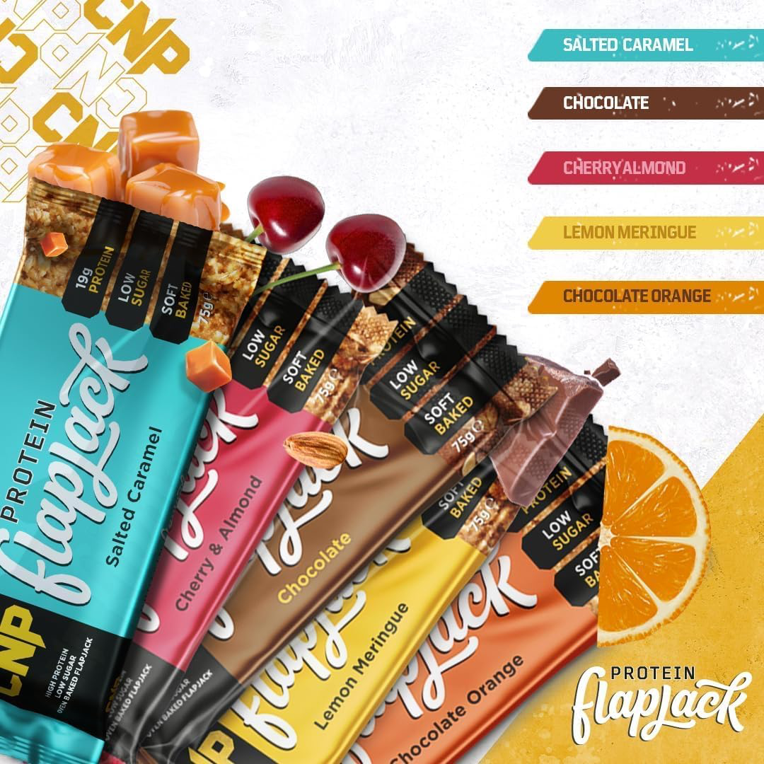 CNP Protein Flapjack 12x75g Chocolate