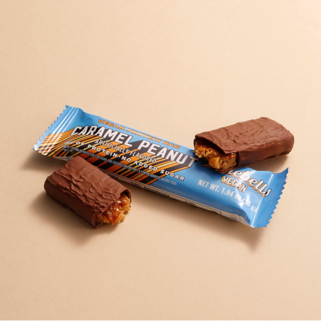 Barebells Vegan Protein Bar 12x55g Caramel Peanut
