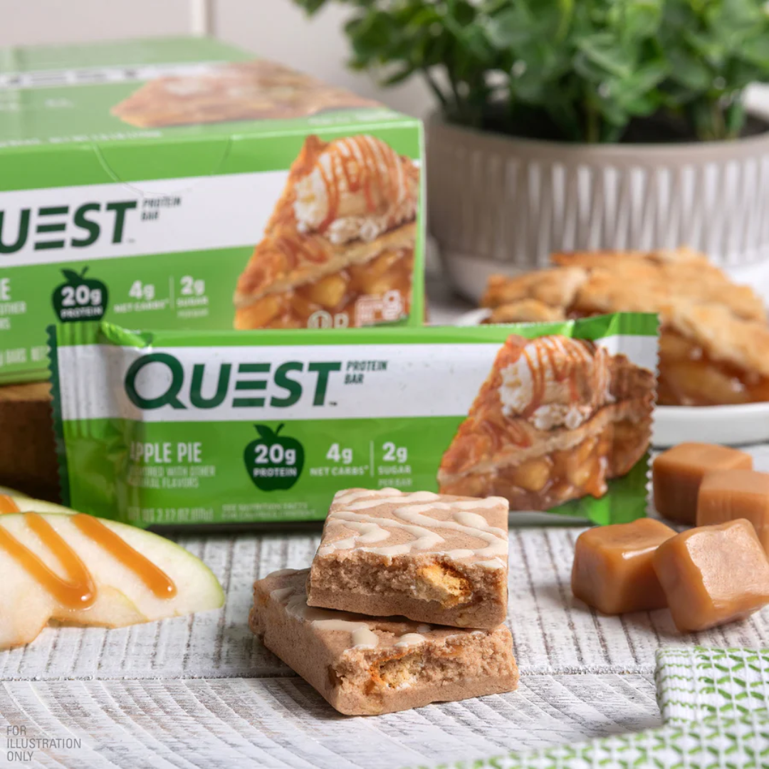 Quest Nutrition Protein Bar 12x60g Apple Pie