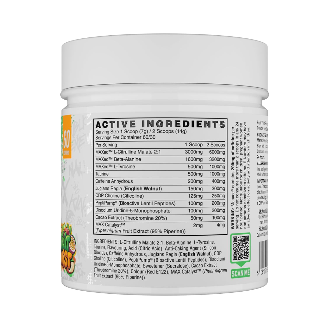 Naughty Boy Menace V2 420g Fruit Twist 60 Servings