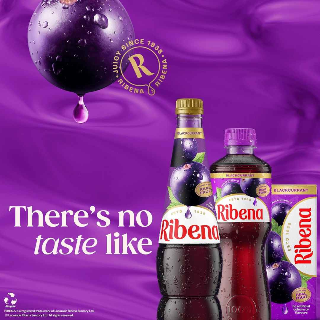 Ribena 12x500ml Blackcurrant