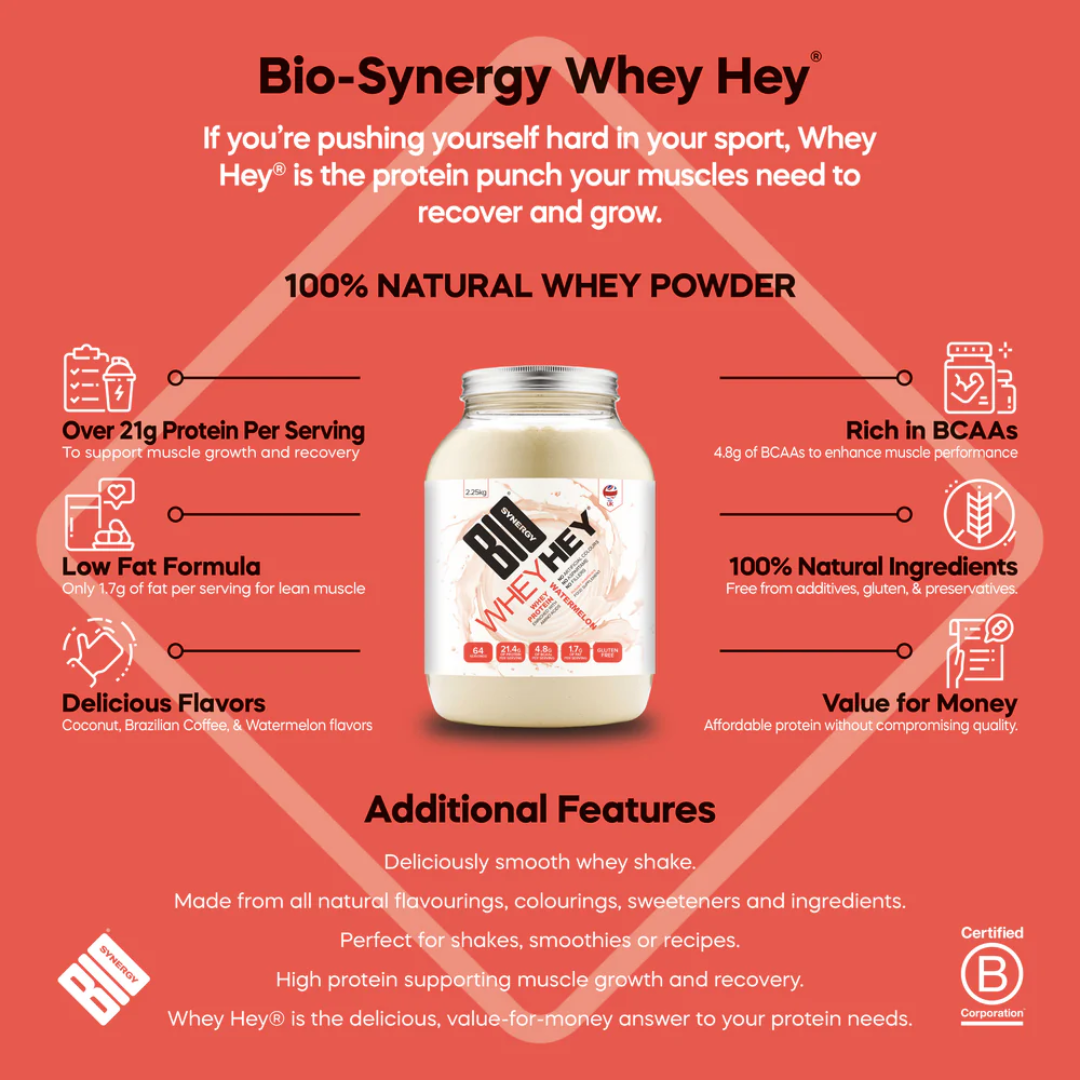 Bio-Synergy Whey Hey 908g Coconut