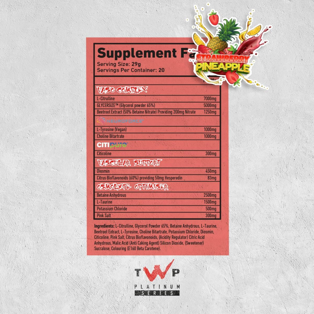 TWP Vari V2 580g Strawberry Pineapple