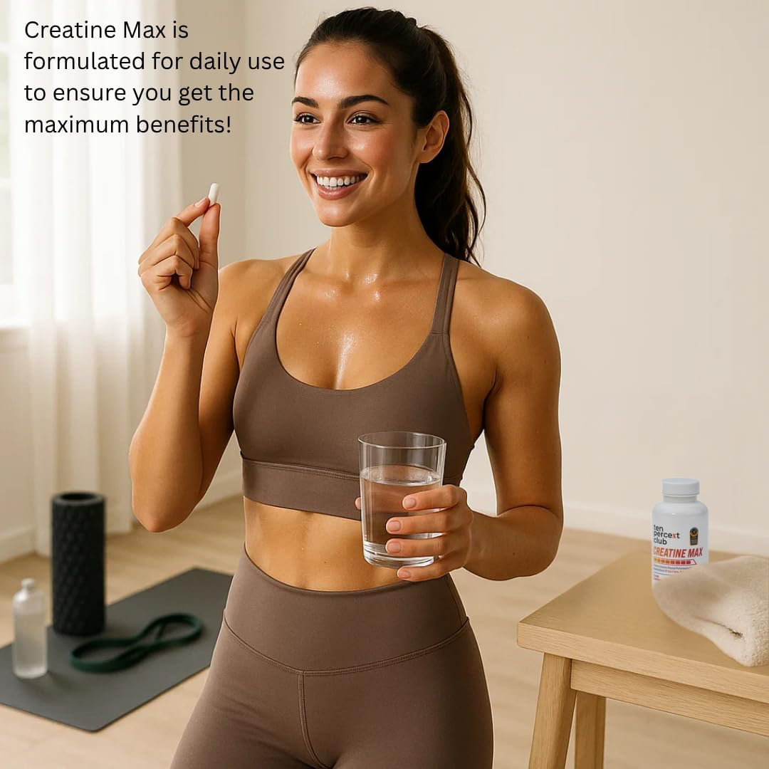 The Ten Percent Club Creatine Max 90 Caps