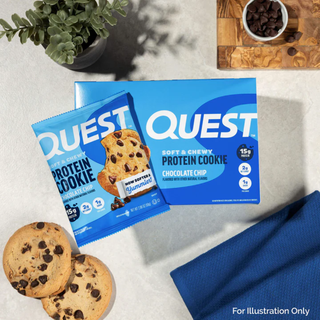 Quest Nutrition Cookie 12x59g Chocolate Chip