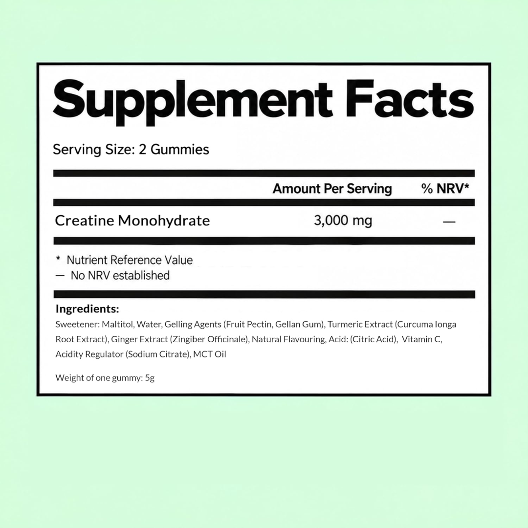 Gumi Vitamins POWER - Creatine Gummies 300g Berry
