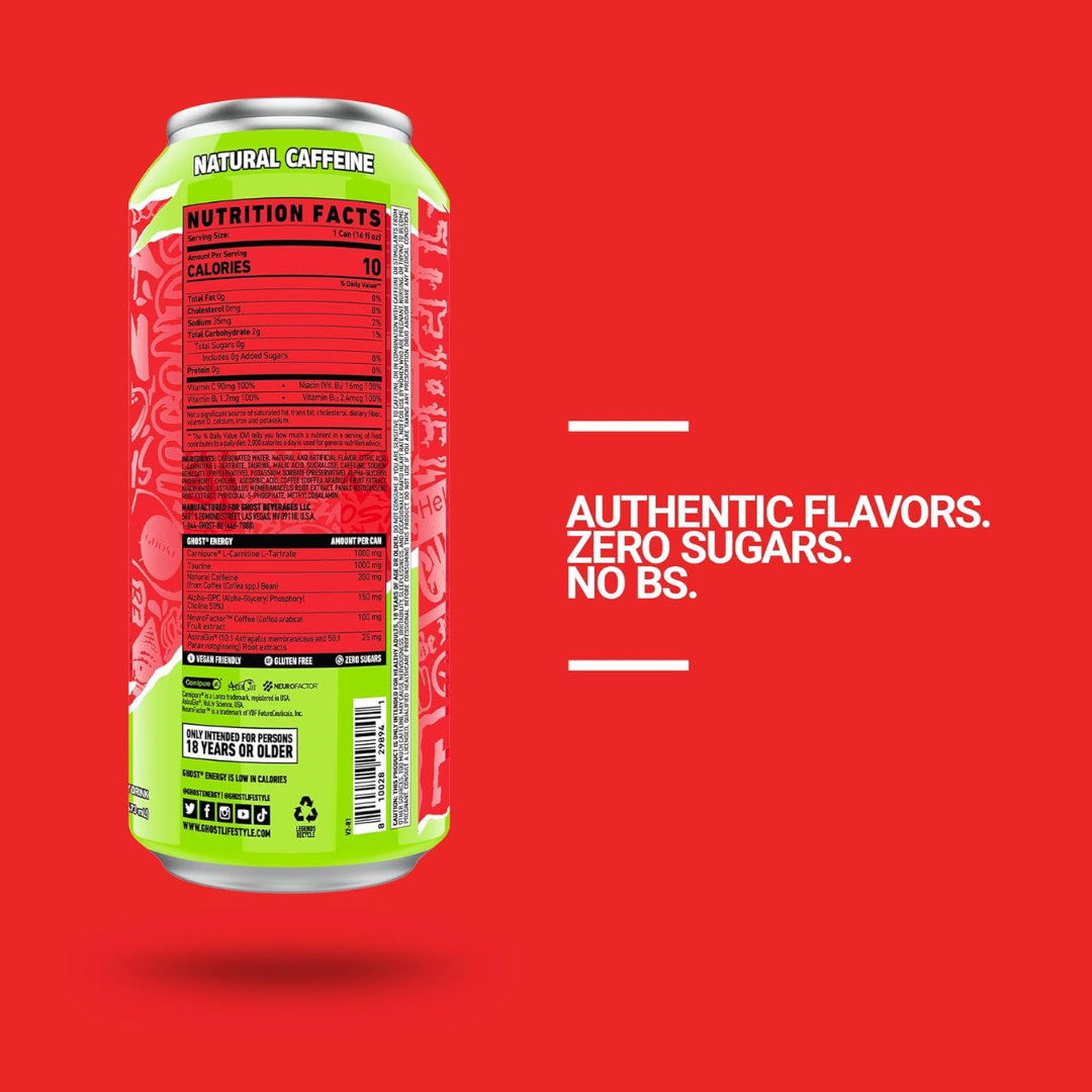 Ghost Energy 12x500ml Cherry Limeade