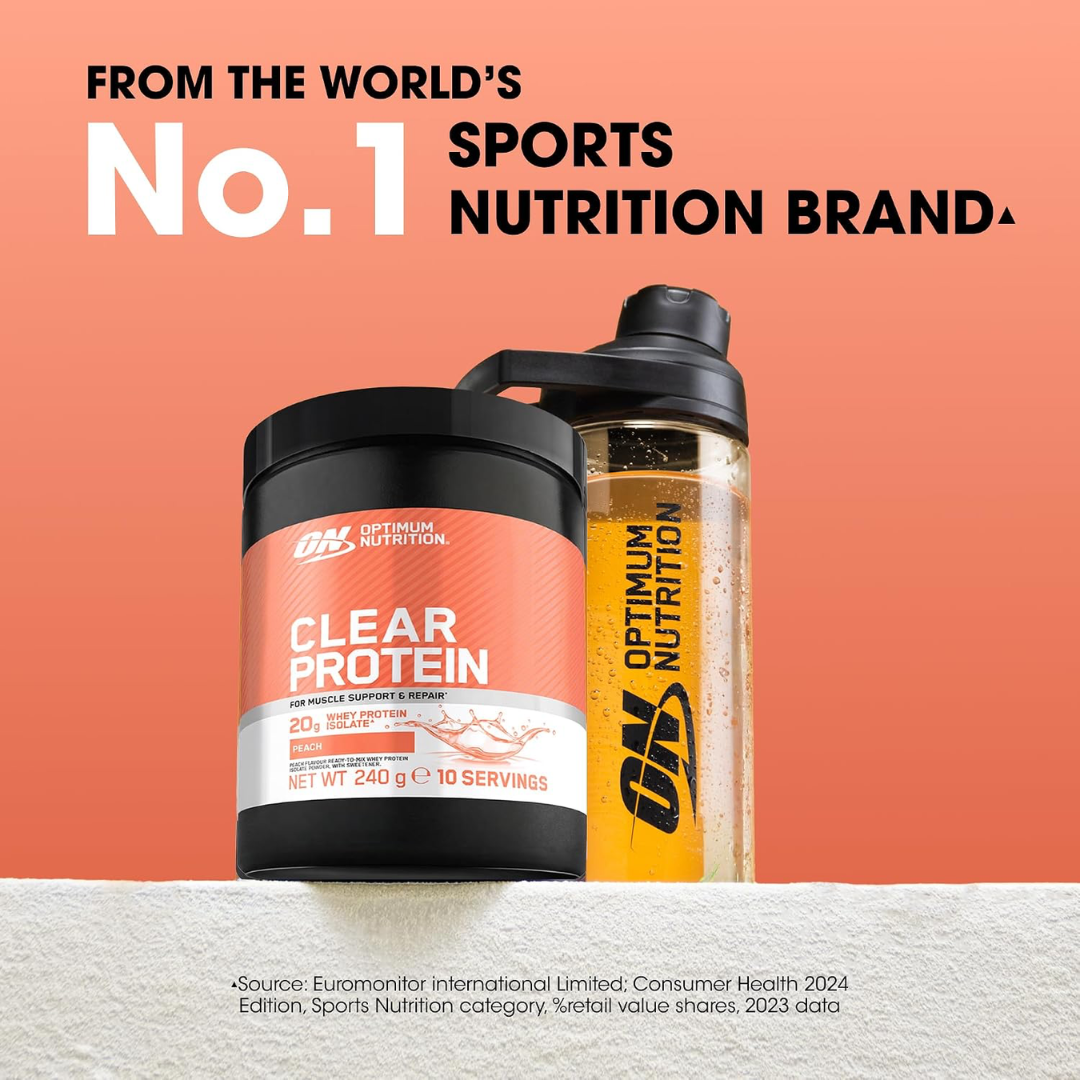 Optimum Nutrition Clear Whey Protein 240g Peach