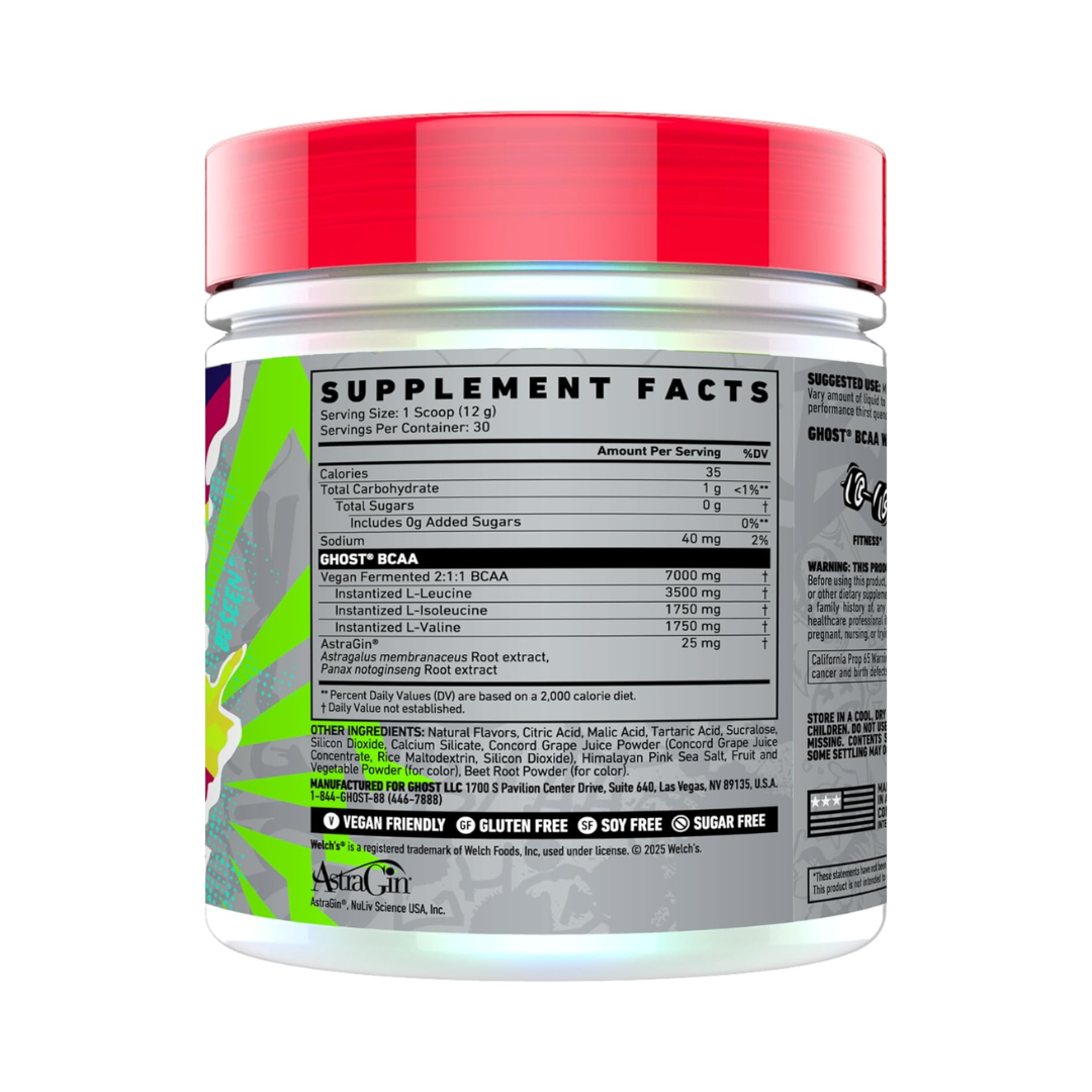 Ghost BCAA V2 330g Welch's Grape-Cran