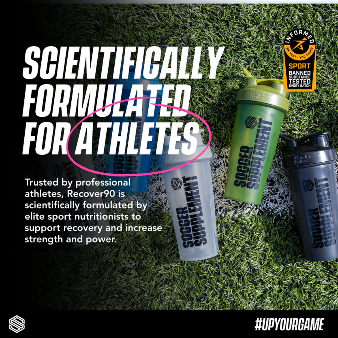 Soccer Supplement Recover90 1kg Strawberry