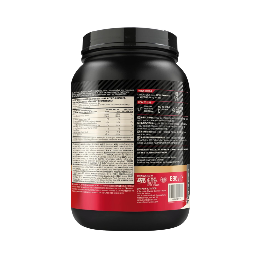 Optimum Nutrition Gold Standard 100% Whey 768g Cookies & Cream