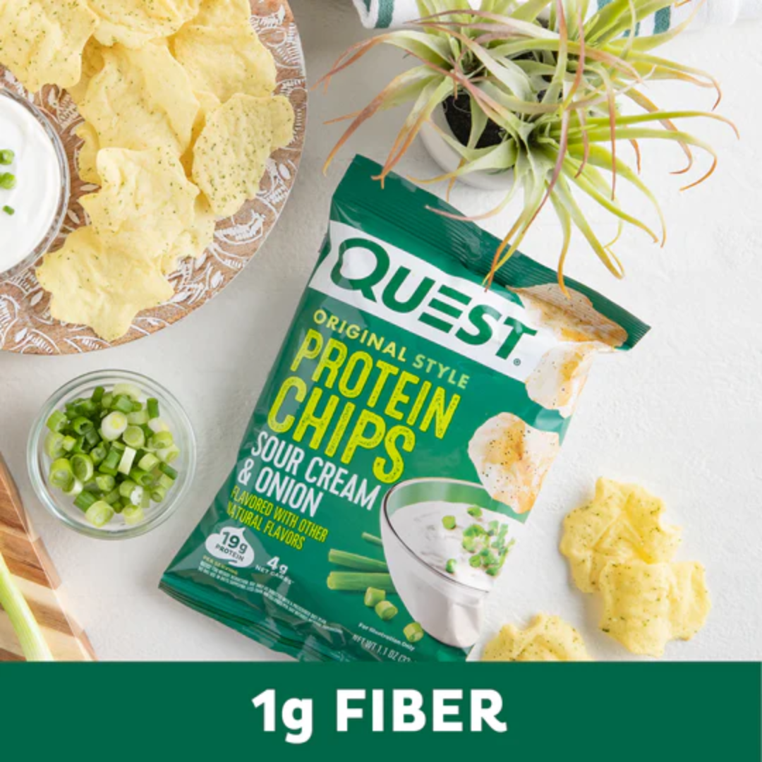 Quest Nutrition Protein Chips 8x32g Sour Cream & Onion