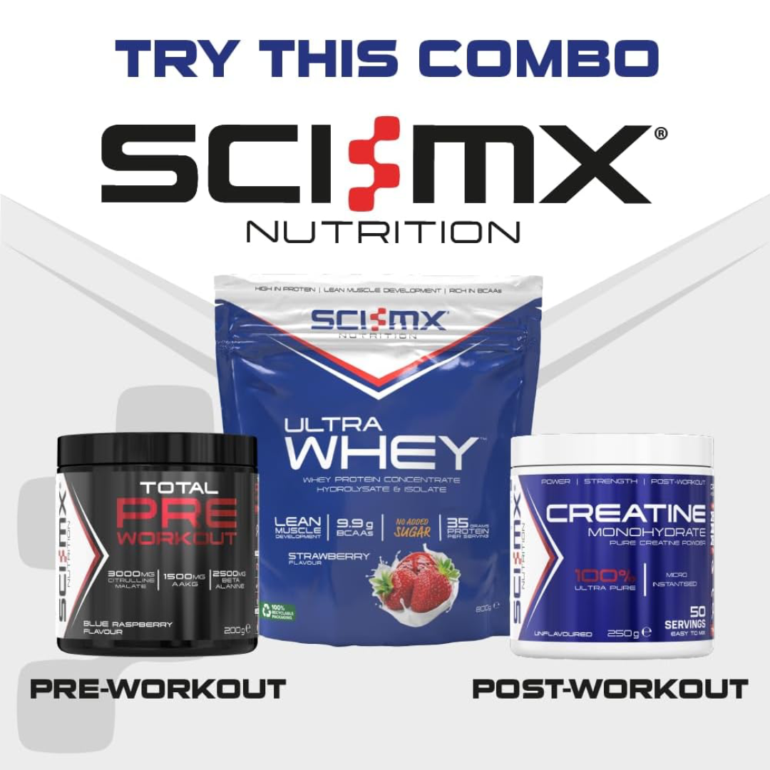 SCI-MX Ultra Whey 2kg Strawberry