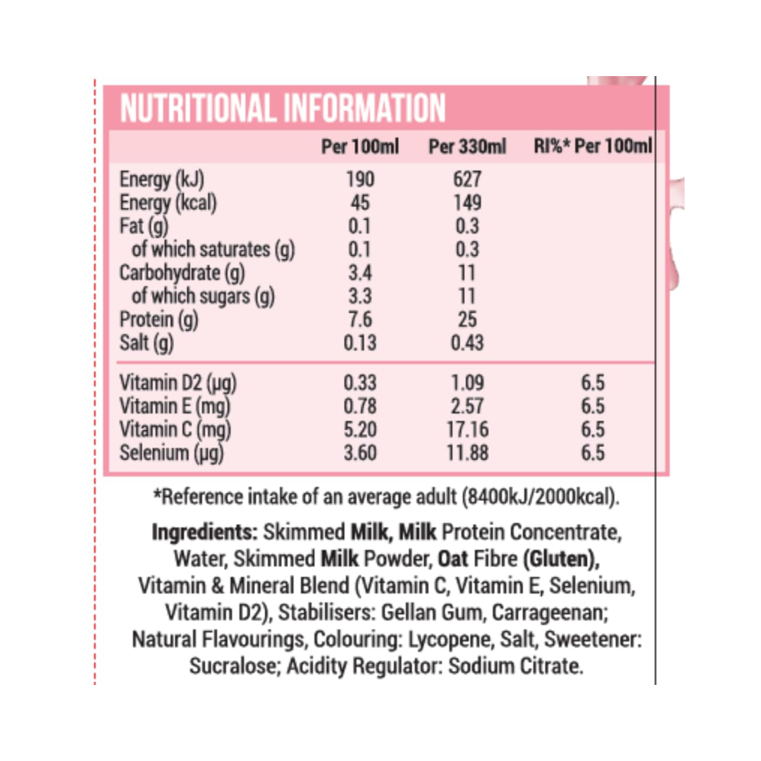 UFIT Protein RTD 10x330ml Strawberry