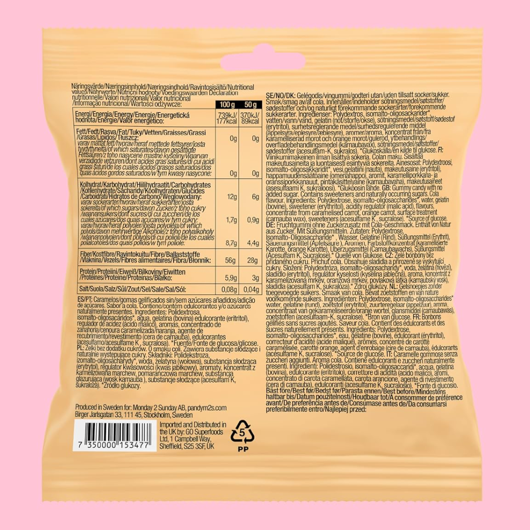 PANDY Candy 14x50g Sour Cola