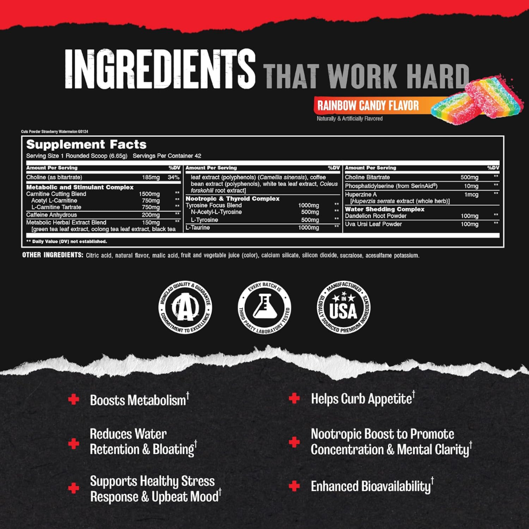 Animal Cuts 265g Rainbow Candy