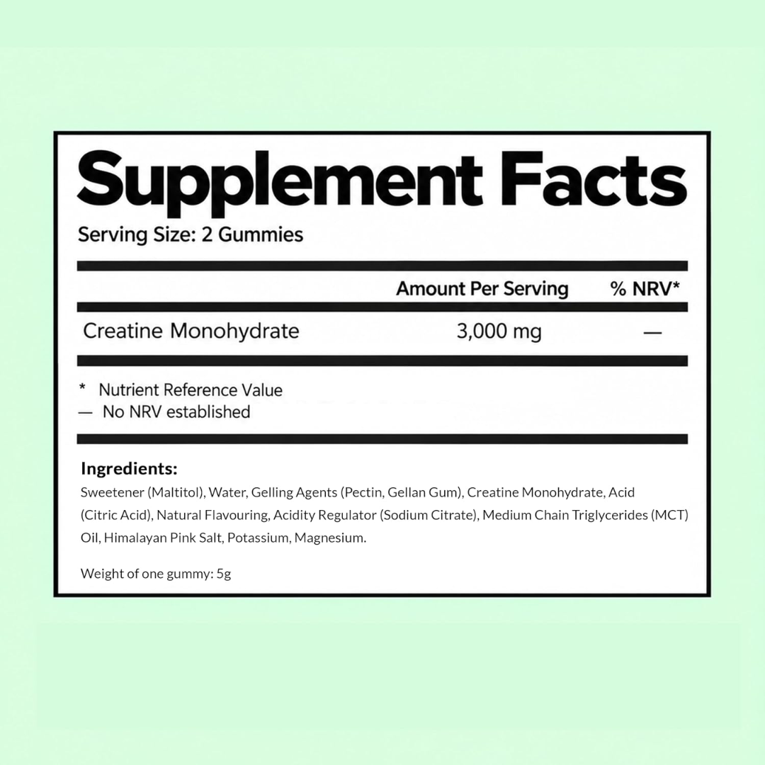 Gumi Vitamins POWER - Creatine Gummies 300g Pear