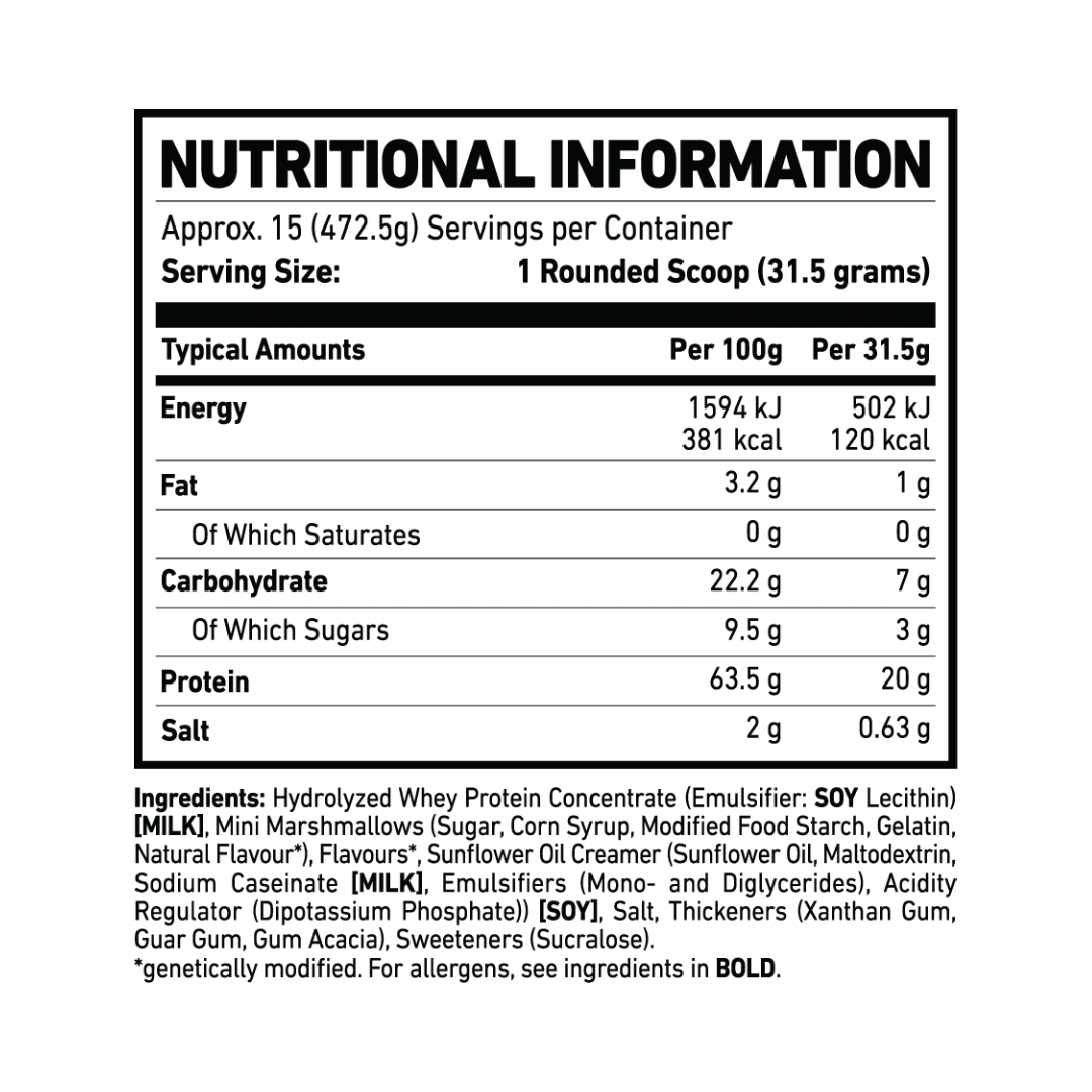 Ghost High Protein Hot Cocoa Mix 480g Peppermint Hot Chocolate