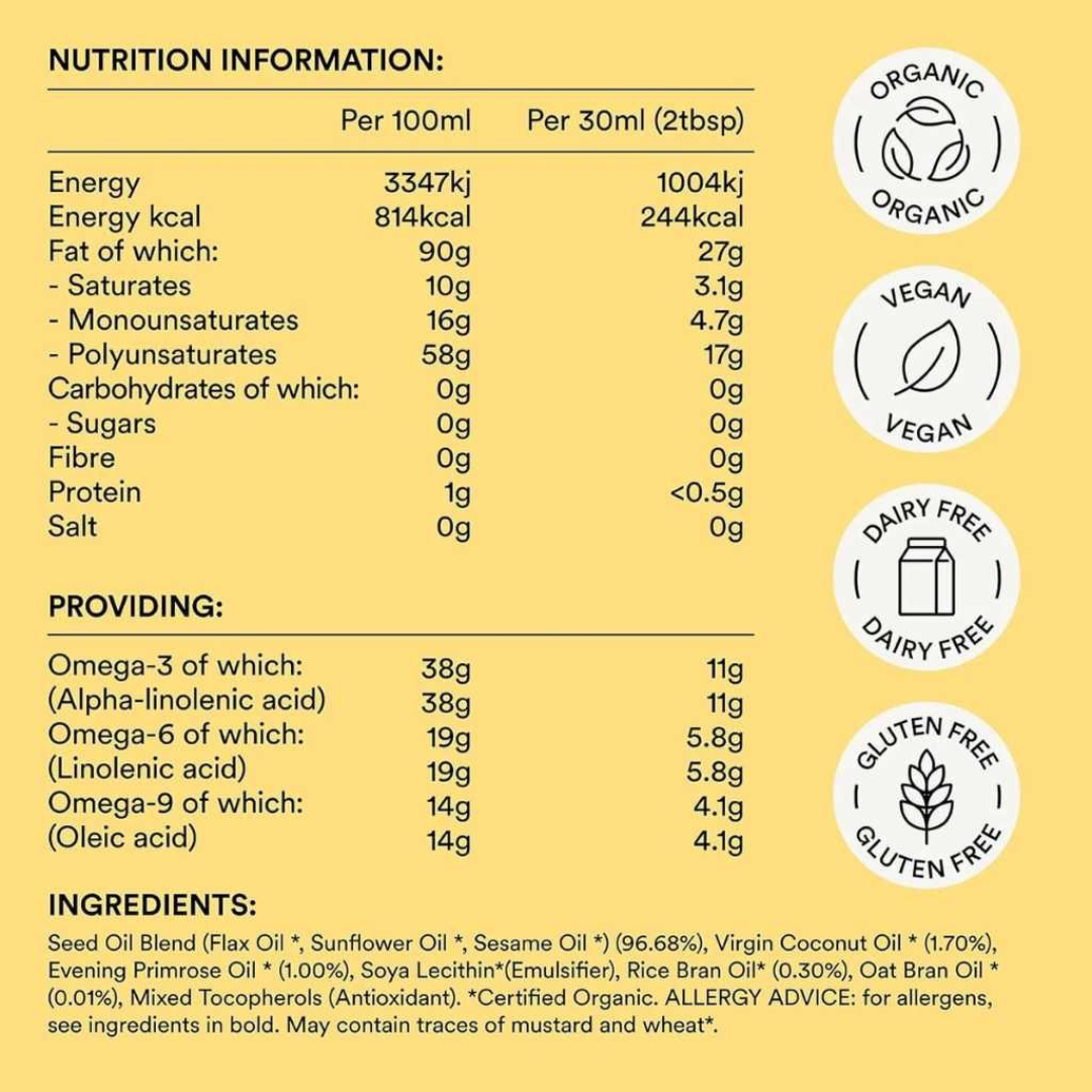 Udo's Choice Ultimate Oil Blend Organic 500ml