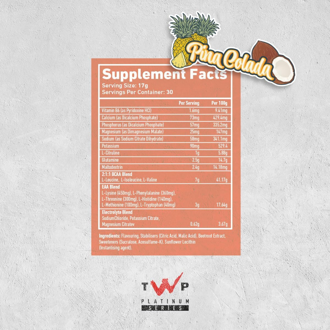 TWP Endure 510g Pina Colada