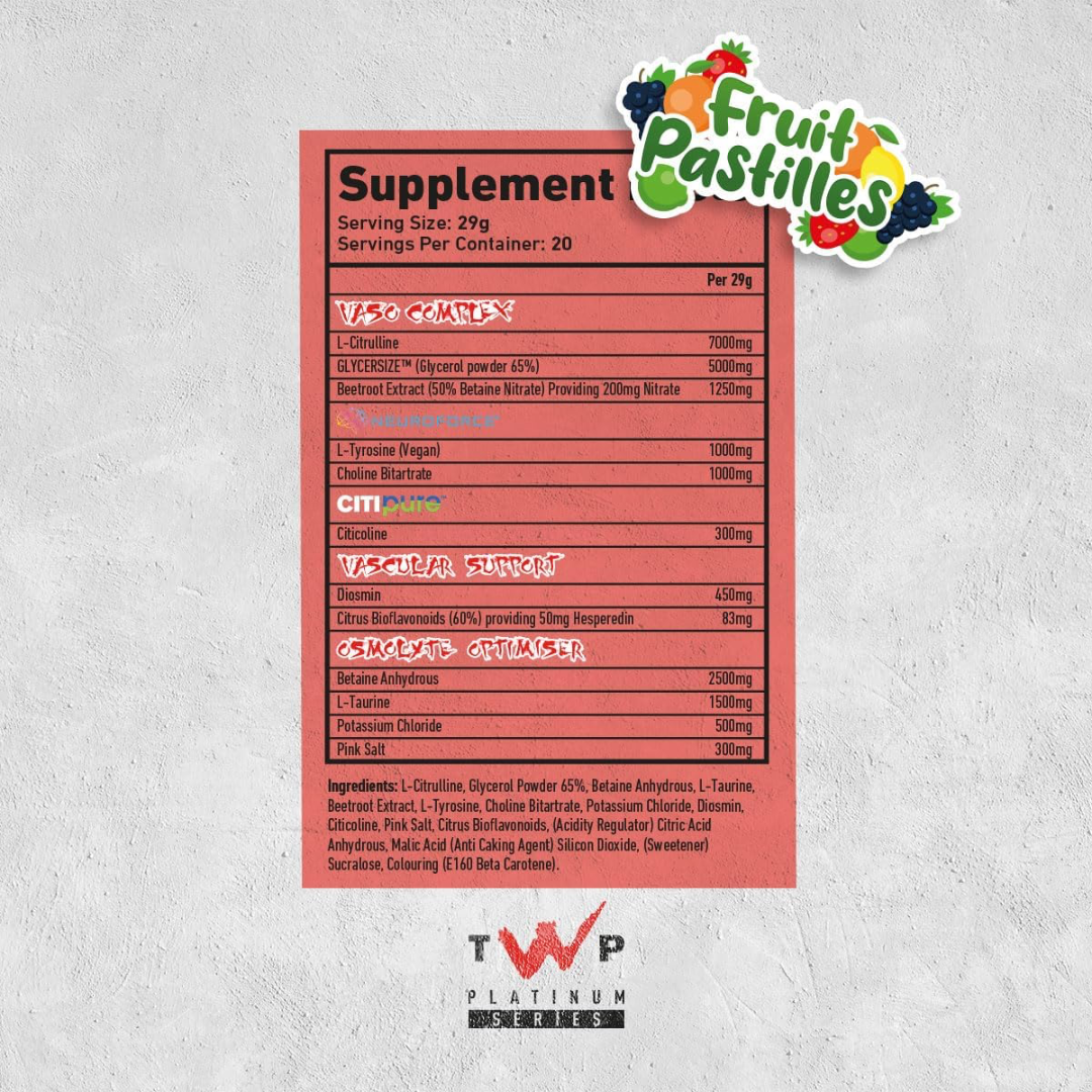 TWP Vari V2 580g Fruit Pastilles