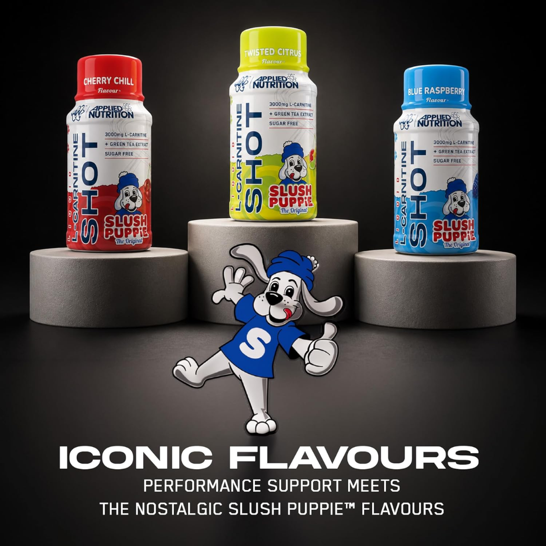 Applied Nutrition L-Carnitine Shot 12 x 60 ml SLUSH PUPPiE Blue Raspberry
