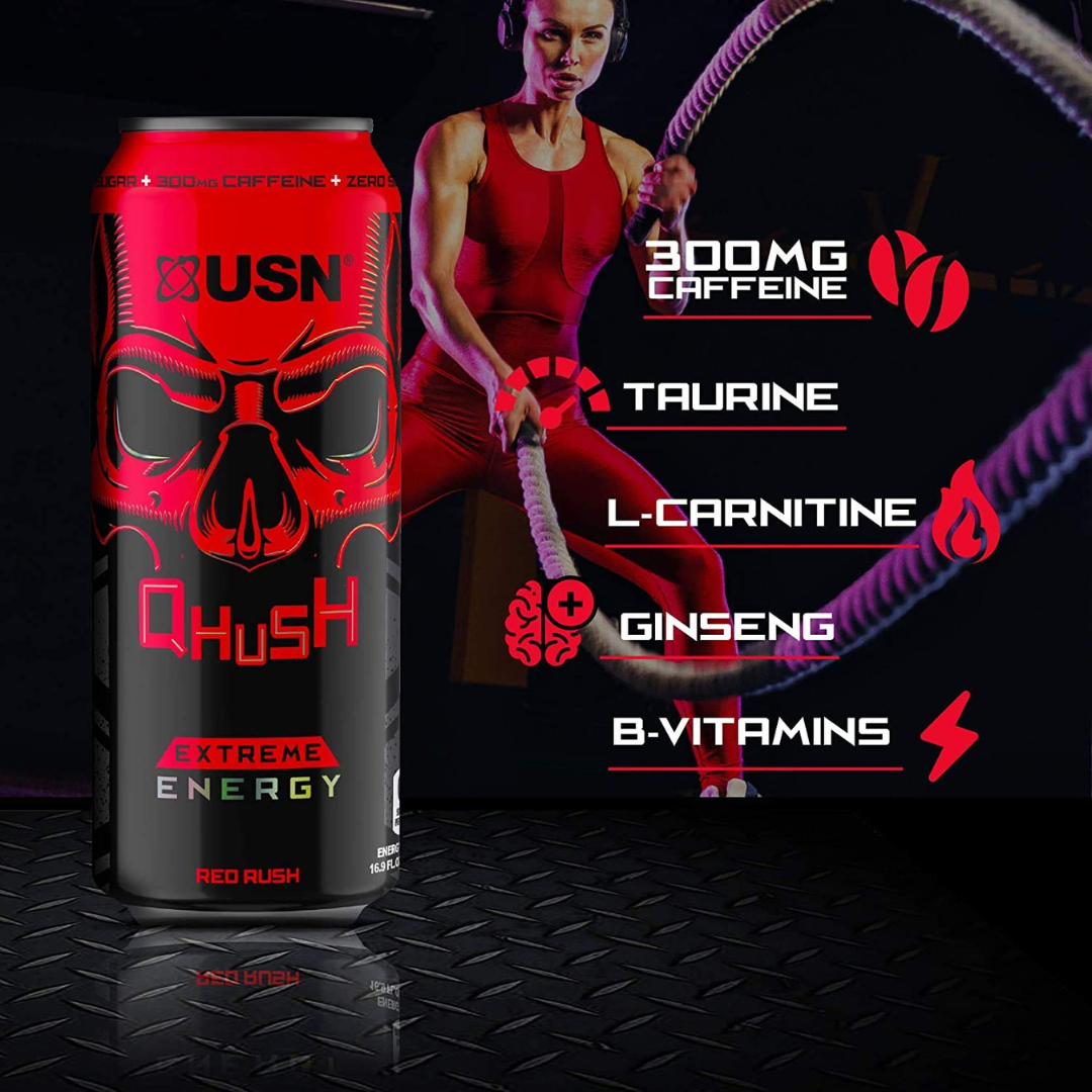 USN QHUSH 12x500ml Mixed Fruit