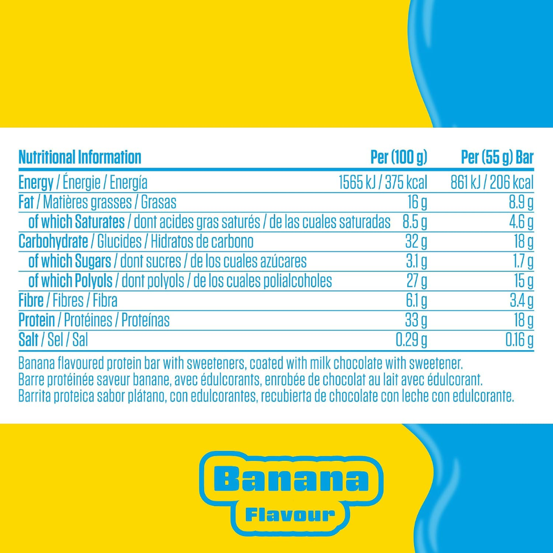 Applied Nutrition Moment Protein Bar 12x55g Banana