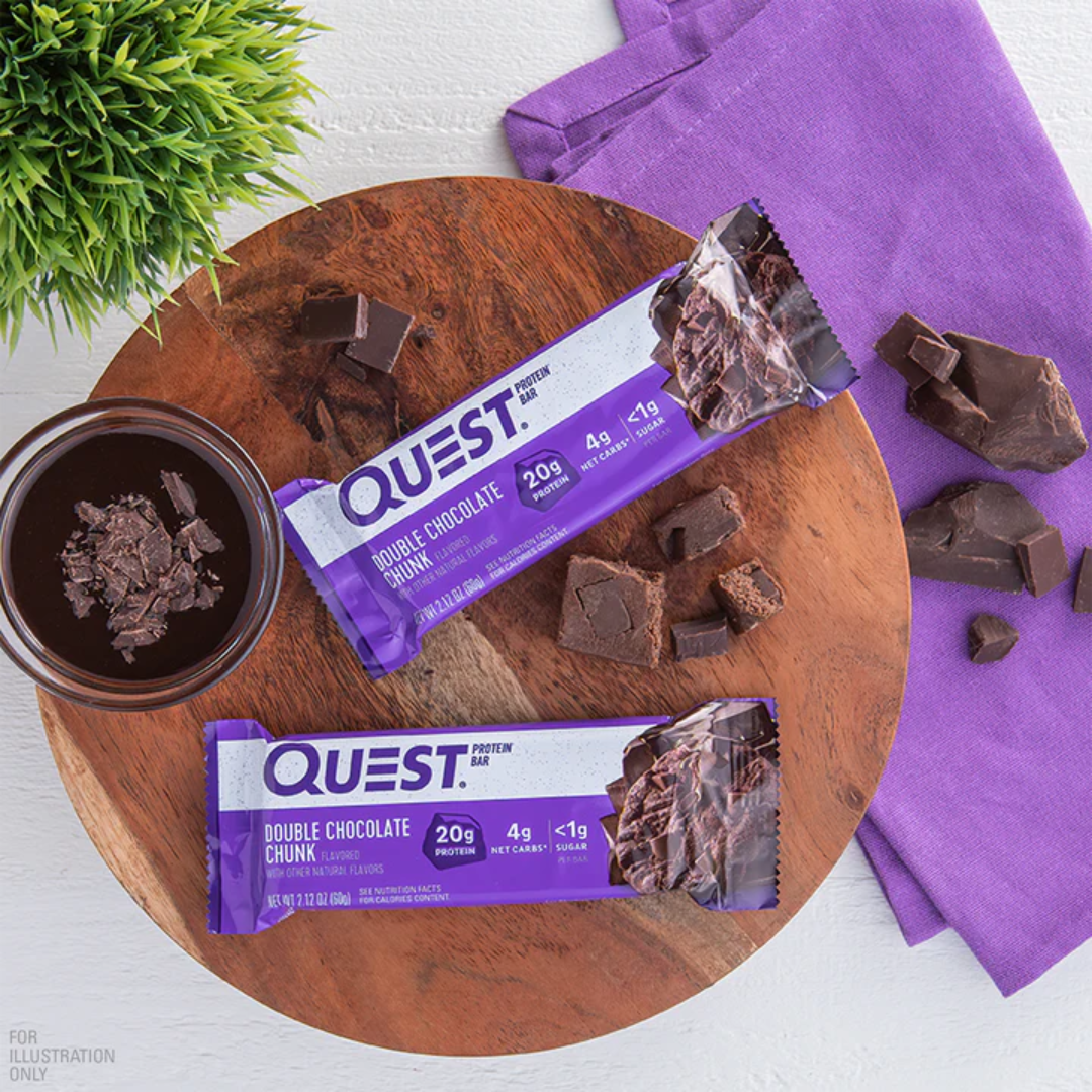 Quest Nutrition Bar 12x60g Double Chocolate Chunk