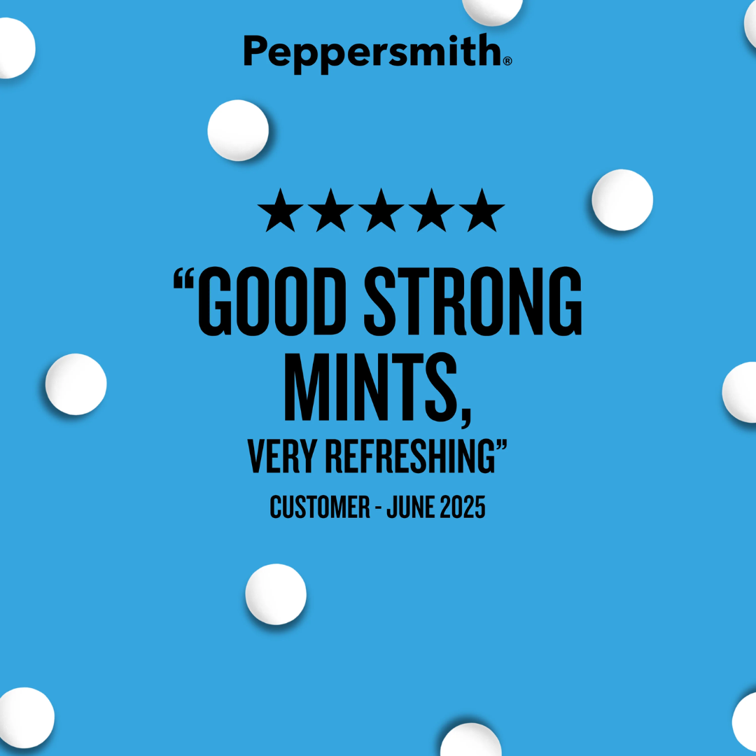 Peppersmith Mints 12x15g Extra Strong Mint