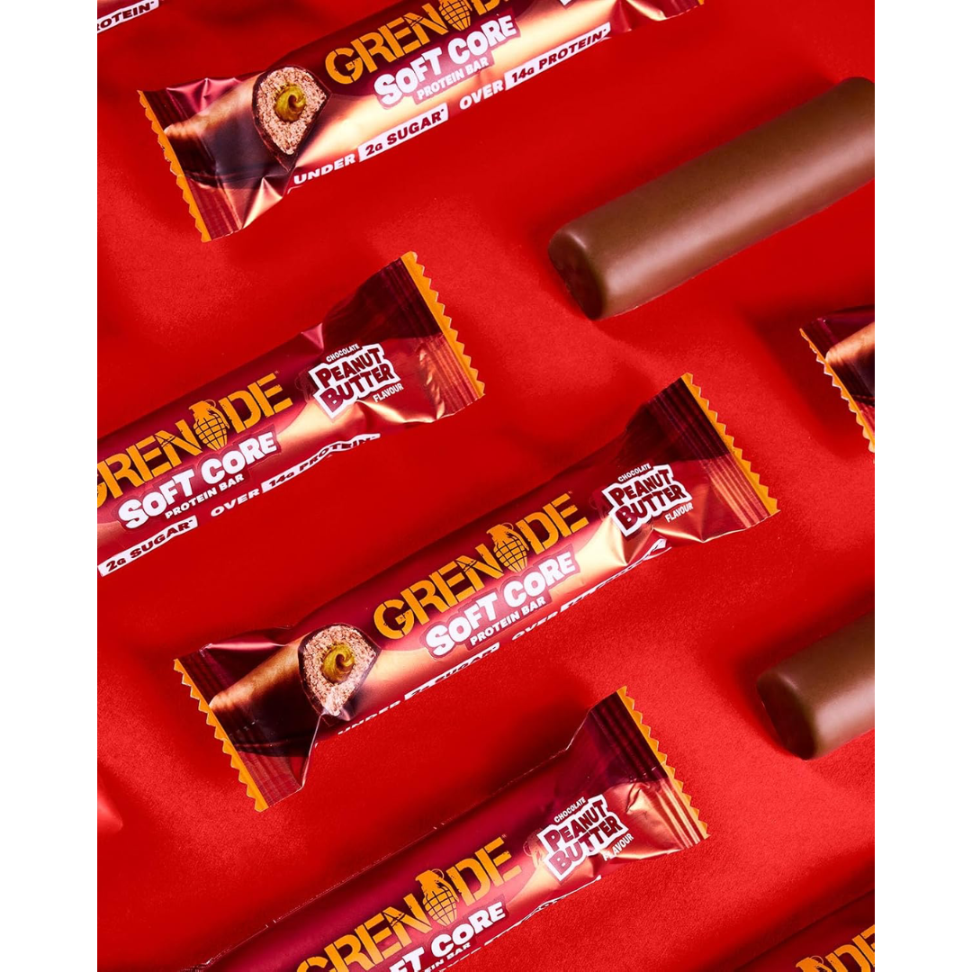 Grenade Soft Core Protein Bar 12 x 50g Peanut Butter