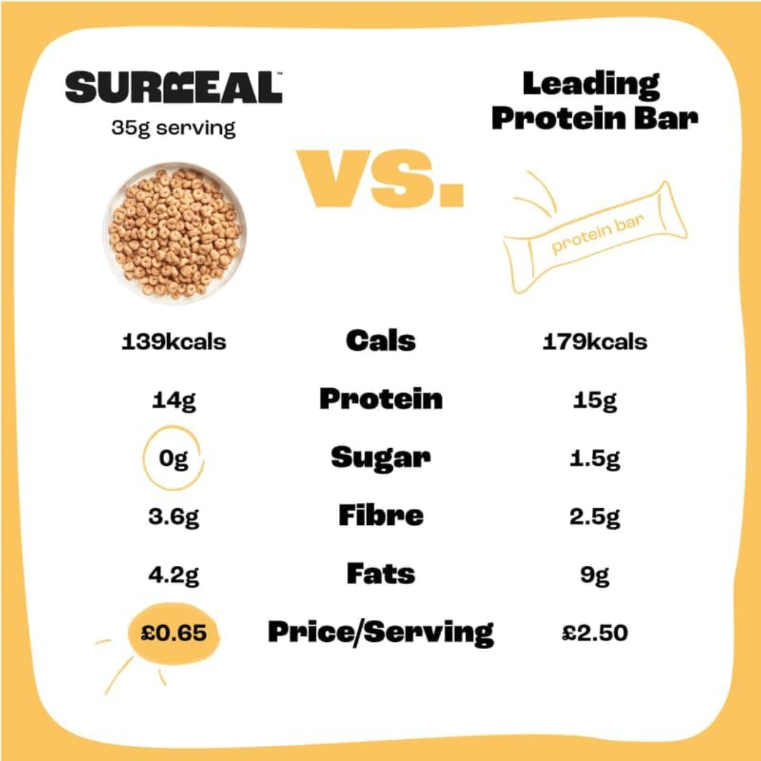 SURREAL Protein Cereal 240g Peanut Butter
