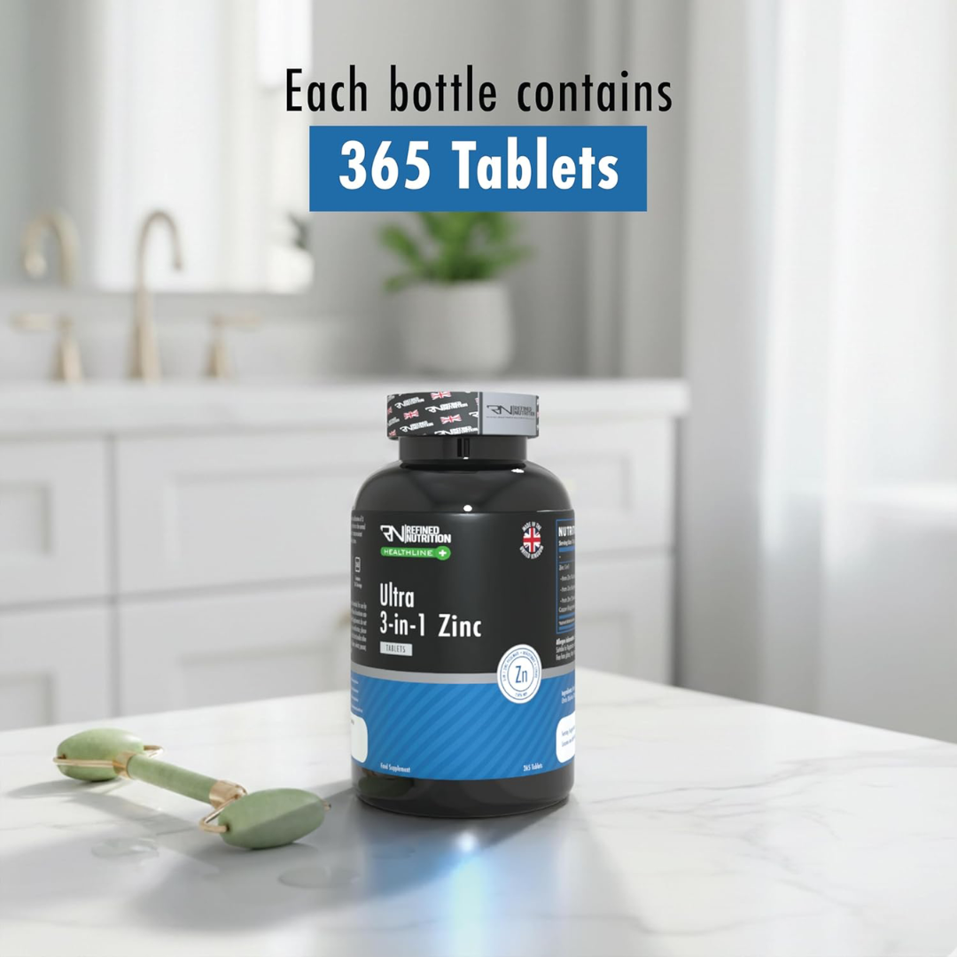 Refined Nutrition Ultra Zinc 3-in-1 365 Tabs