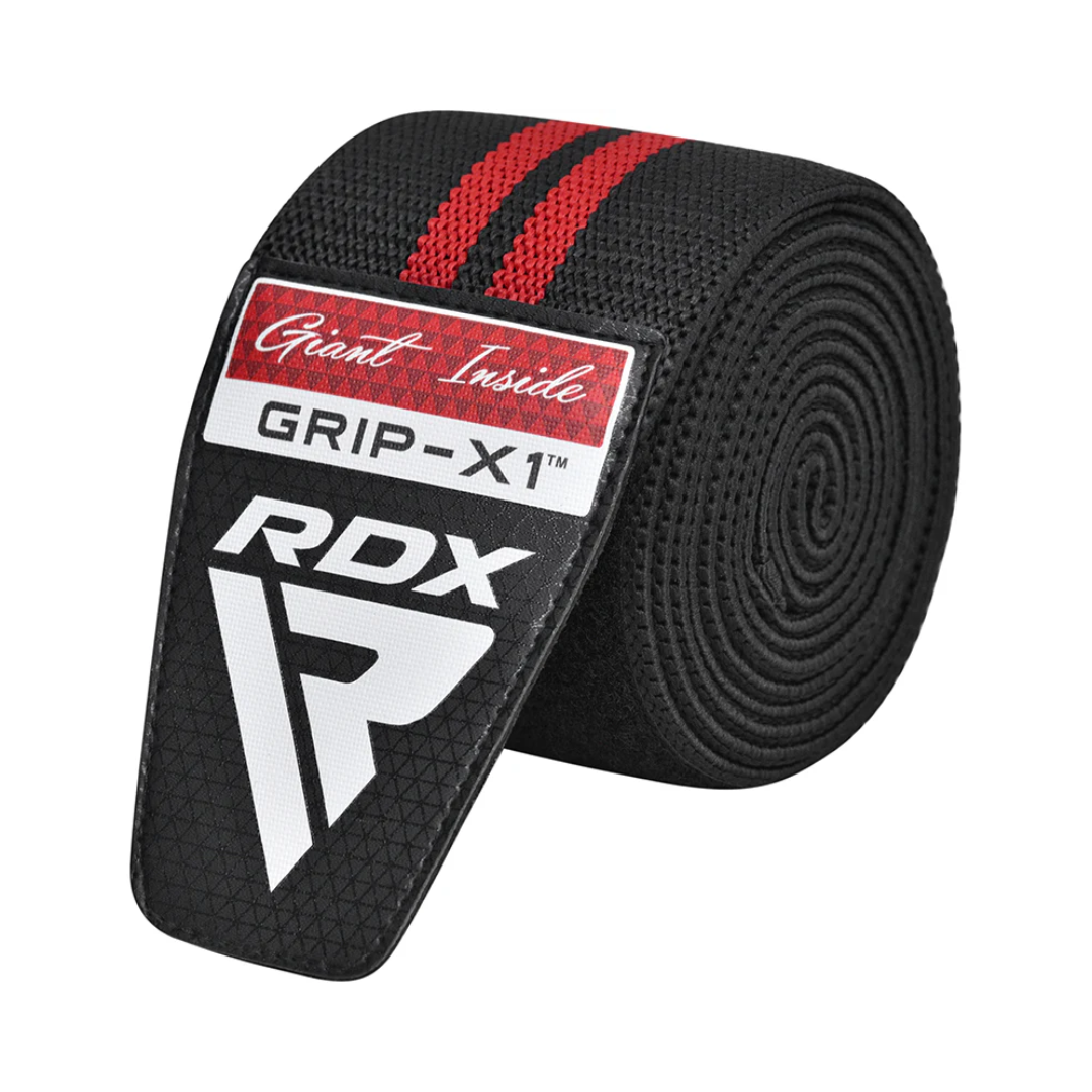 RDX Gym Knee Wrap Black/Red