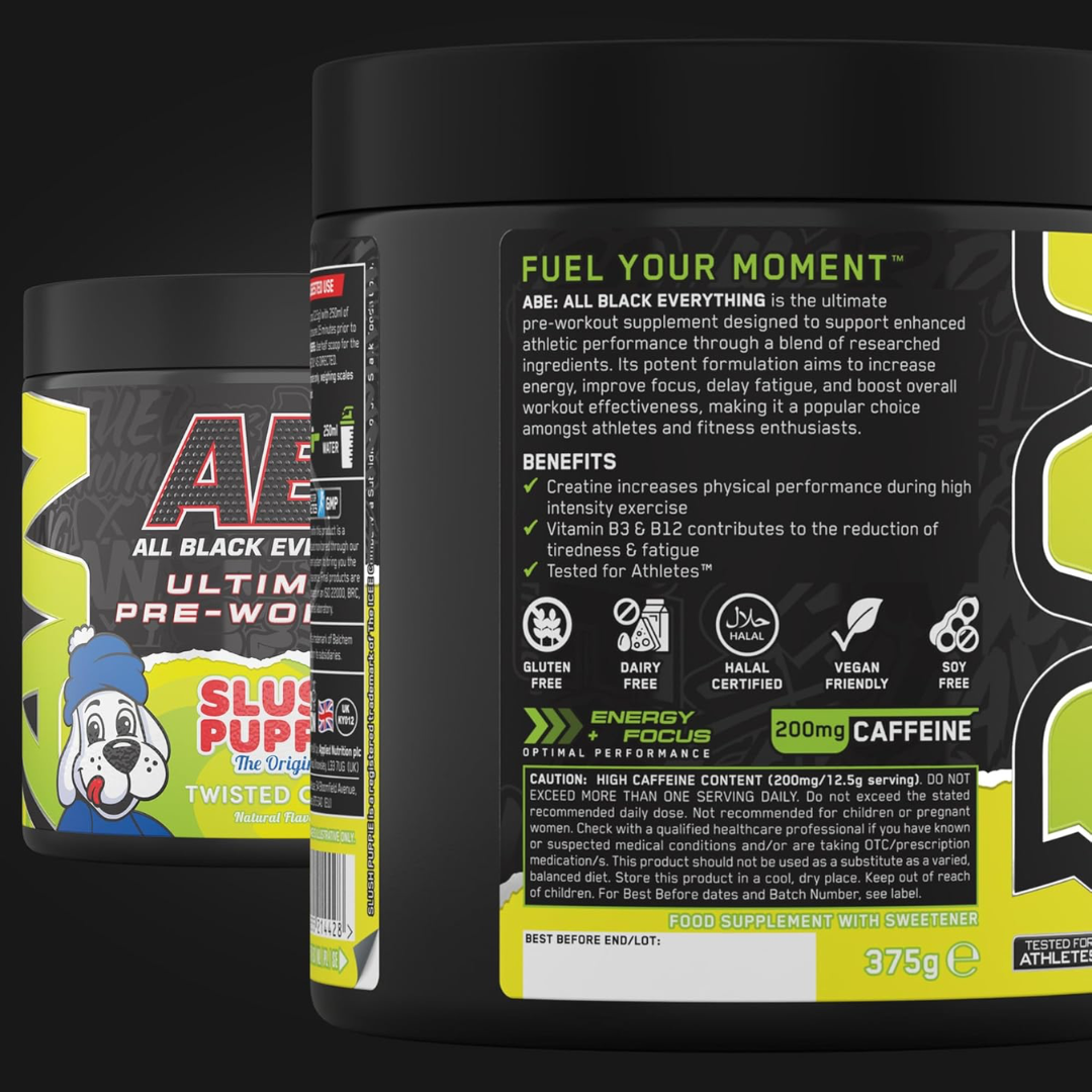 Applied Nutrition ABE (All Black Everything) 375g Slush Puppie Twisted Citrus