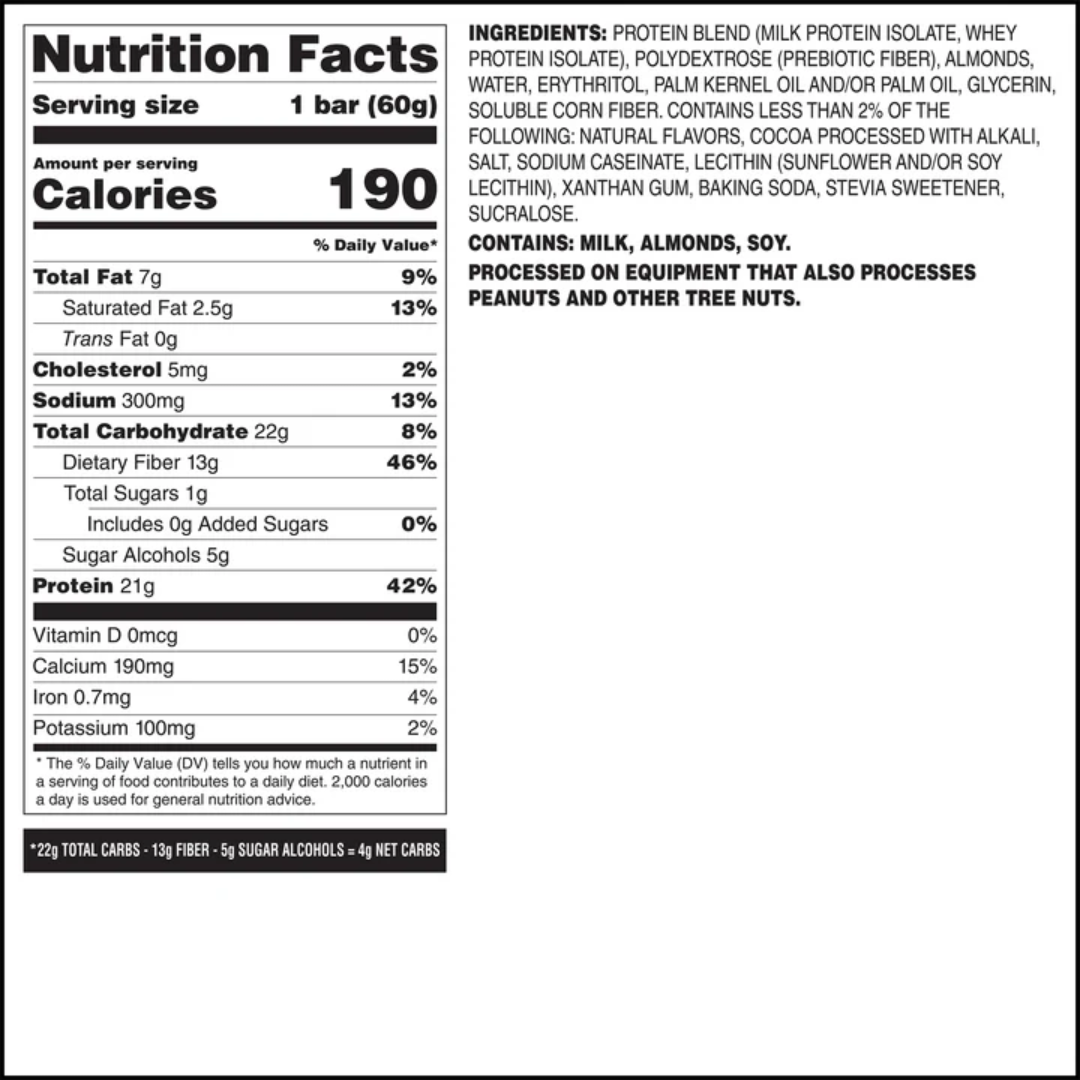 Quest Nutrition Bar 12x60g Cookies & Cream