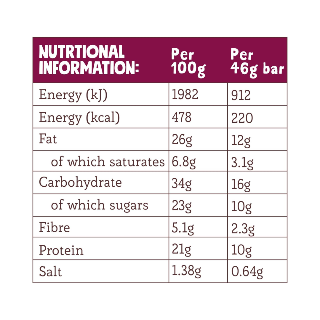 Pip & Nut Protein Bar 15x46g Dark Chocolate Peanut